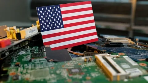 The Chip Crisis, The World's Big Problem 動画素材 219780134