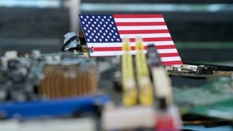 The Chip Crisis, The World's Big Problem 動画素材 219788045