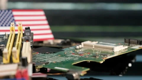 The Chip Crisis, The World's Big Problem 動画素材 219789343