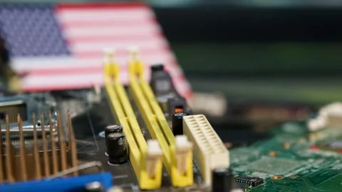 The Chip Crisis, The World's Big Problem 動画素材 219798305