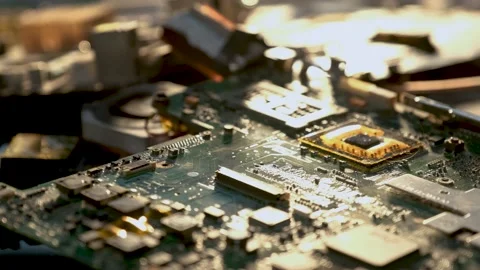 The Chip Crisis, The World's Big Problem 動画素材 219804386