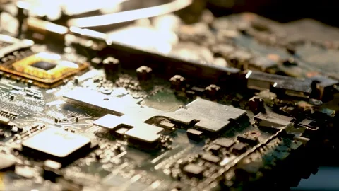 The Chip Crisis, The World's Big Problem 動画素材 219806051