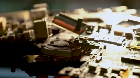 The Chip Crisis, The World's Big Problem 動画素材 219806106