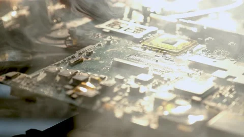 The Chip Crisis, The World's Big Problem Stock-Footage 219807218