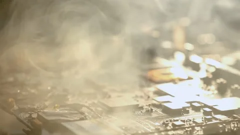 The Chip Crisis, The World's Big Problem 動画素材 219807605