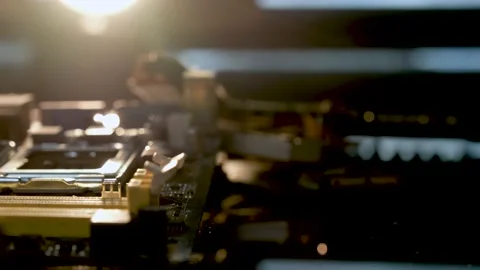 The Chip Crisis, The World's Big Problem 動画素材 219809382