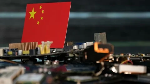 The Chip Crisis, The World's Big Problem Video stock 219915849