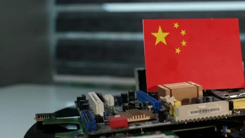 The Chip Crisis, The World's Big Problem 動画素材 219918303