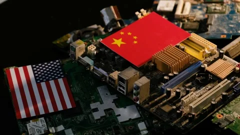 The Chip Crisis, The World's Big Problem 動画素材 219923790