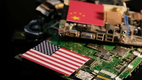 The Chip Crisis, The World's Big Problem 動画素材 219924377