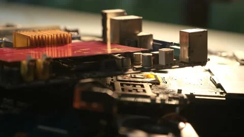 The Chip Crisis, The World's Big Problem 動画素材 219925942