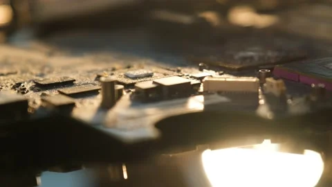 The Chip Crisis, The World's Big Problem 動画素材 219928376