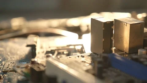 The Chip Crisis, The World's Big Problem 動画素材 219929614