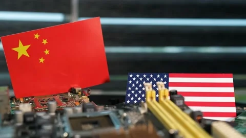 The Chip Crisis, The World's Big Problem 動画素材 219930693