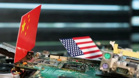 The Chip Crisis, The World's Big Problem 動画素材 219930971