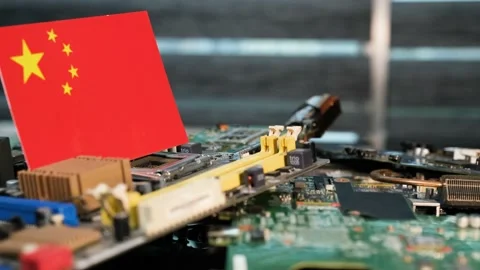 The Chip Crisis, The World's Big Problem 動画素材 219938094