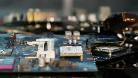 The Chip Crisis, The World's Big Problem 動画素材 219938303