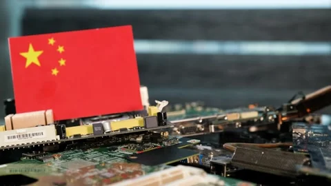 The Chip Crisis, The World's Big Problem 動画素材 219939730