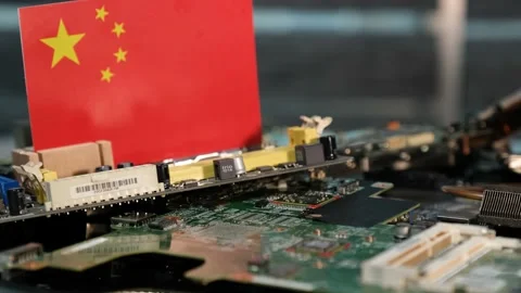 The Chip Crisis, The World's Big Problem 動画素材 219943866