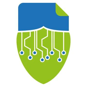 Chip, Data, Data Security, Data Usage, Digital Data, Logo Stock Illustration
