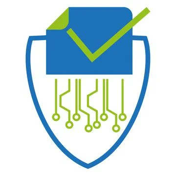 Chip, Data, Data Security, Data Usage, Digital Data, Logo Stock Illustration