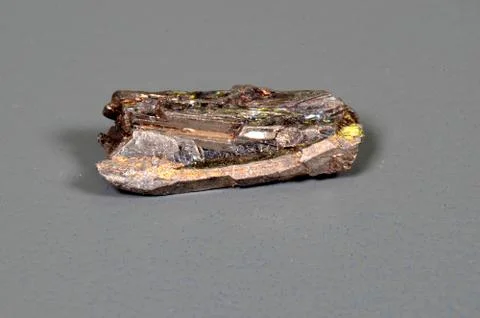 Chip of the element Bismuth (Bi) Stock Photos