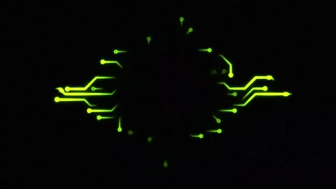 Chip Hi-tech reveal Stock Footage 219342945