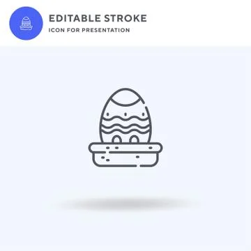 Chip icon vector, filled flat sign, solid pictogram isolated on white, logo Stock Illustration
