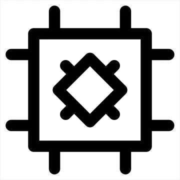 Chip Stock Illustration