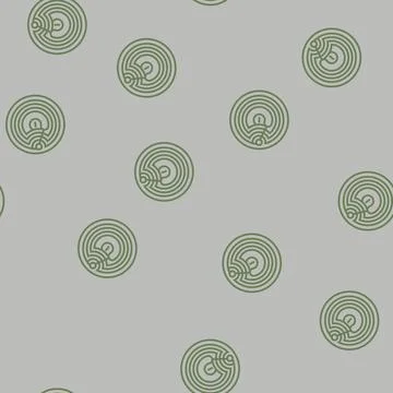Chip nfc technology line seamless pattern Stock Illustration