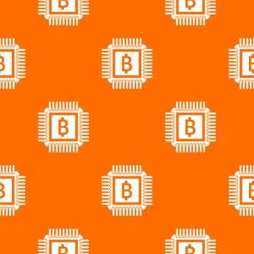 Chip pattern seamless Illustrazione stock