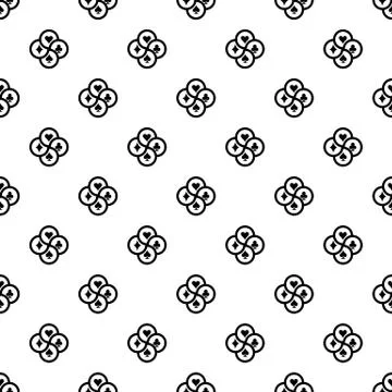 Chip pattern vector seamless Stock Illustration