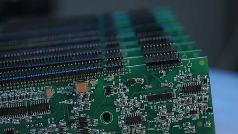 Chip production 库存影片 108393394