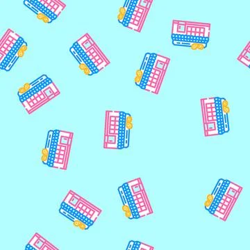 Chip shop vector seamless pattern 스톡 일러스트