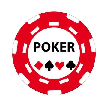 Chip on white background Stock Illustration