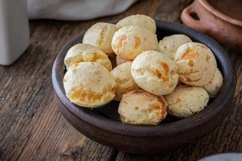 Chipa is a argentain snack cheese bread, Mate is a typical hot drink from Arg Stock Photos