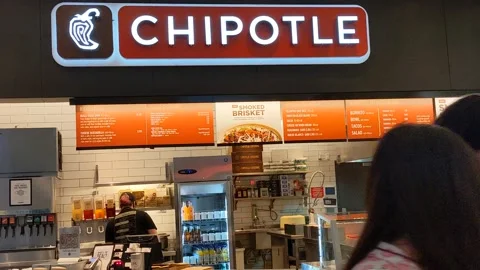 Chipotle Mexican Grill Vídeo Stock 168483257