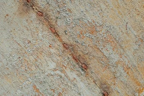 Chipped paint on iron surface, texture background Stock Photos