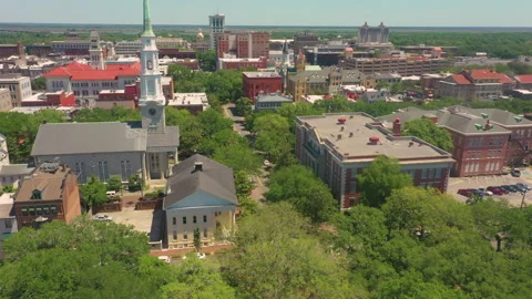 Chippewa Square Aerial Stock-Footage 155315170