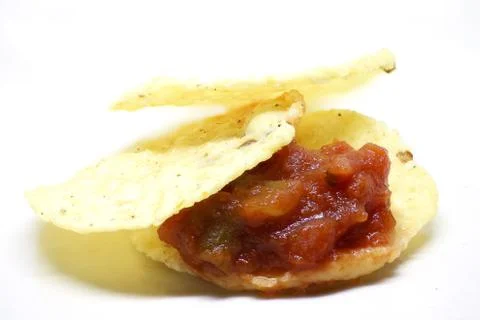 Chips and dip Stock Photos