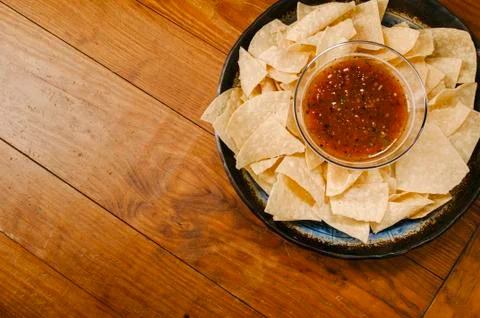 Chips and Salsa Stock Photos