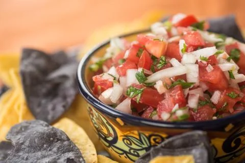 Chips and Salsa Stock Photos
