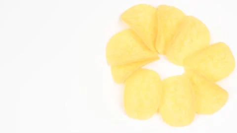 Chips are blown away by the wind. Stock Footage 146404980