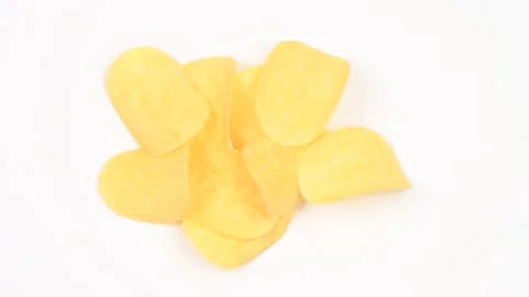 Chips are blown away by the wind. Stock Footage 146405118