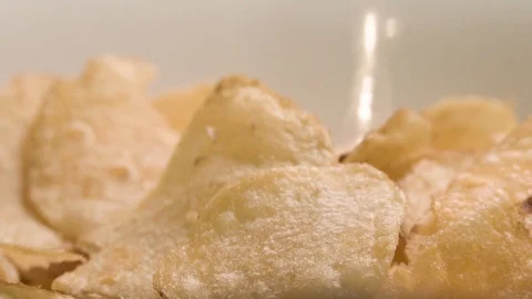 Chips close up Stock Footage 100233376
