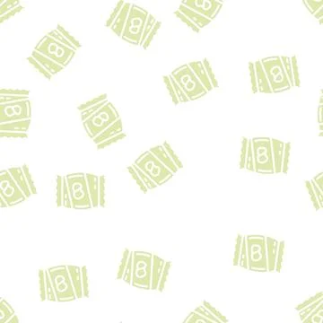 Chips crunchy potatoes glyph vector seamless pattern Stock Illustration