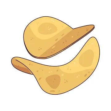Chips illustration Stock Illustration