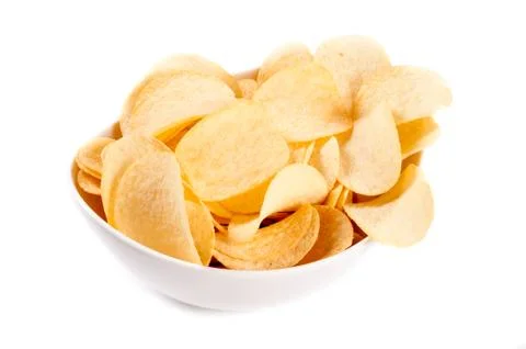 Chips isolated Stock Photos