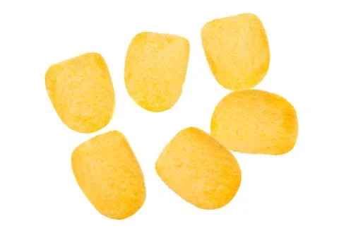 Chips isolated Stock Photos