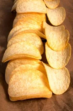 Chips line Stock Photos